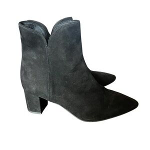 Aquatalia Kayani Boots-NWOT- Black Suede- Size 10.5